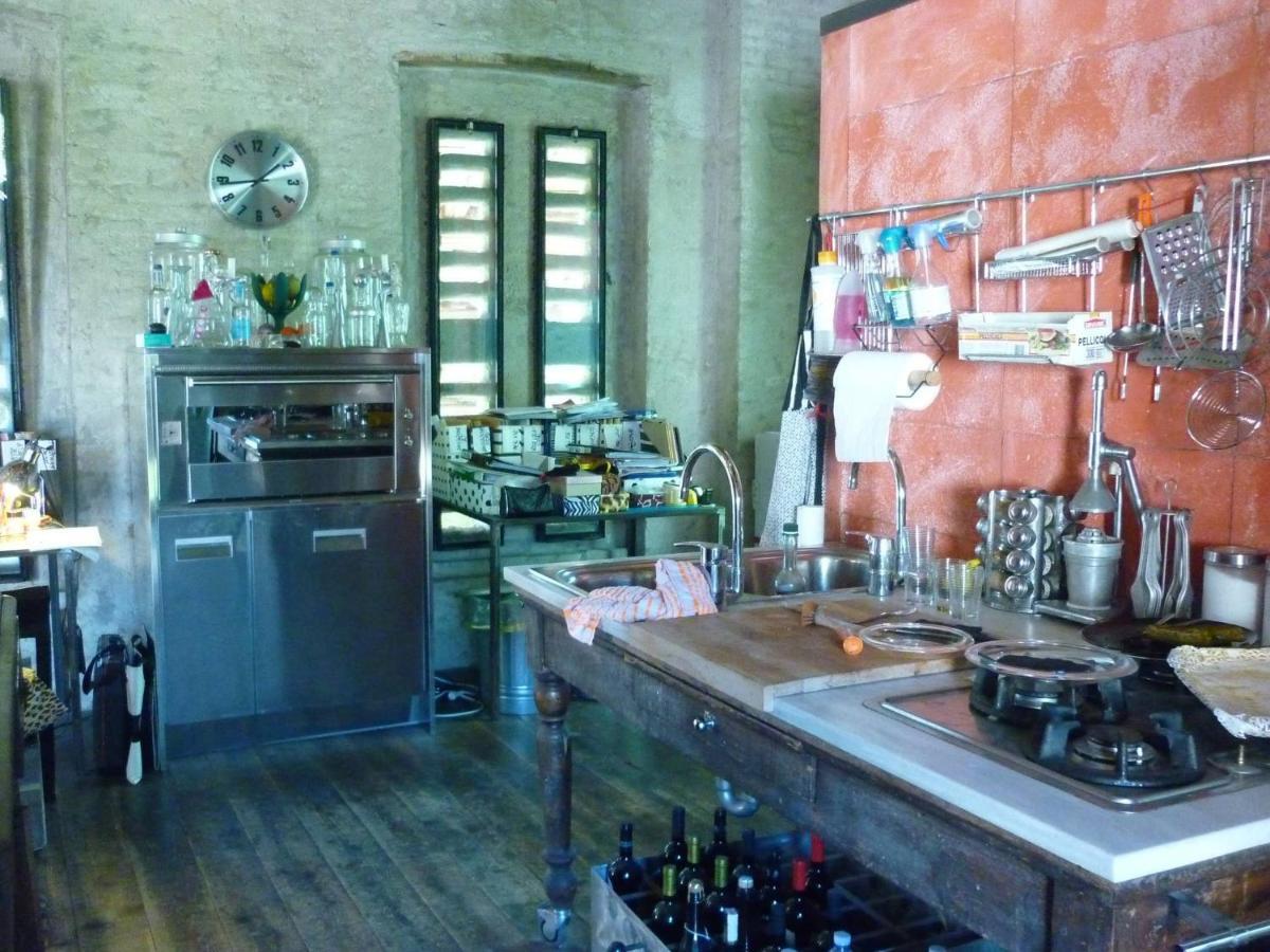 شقة Loft Dellartista. Eclettico, Originale, Unico Ceresara المظهر الخارجي الصورة