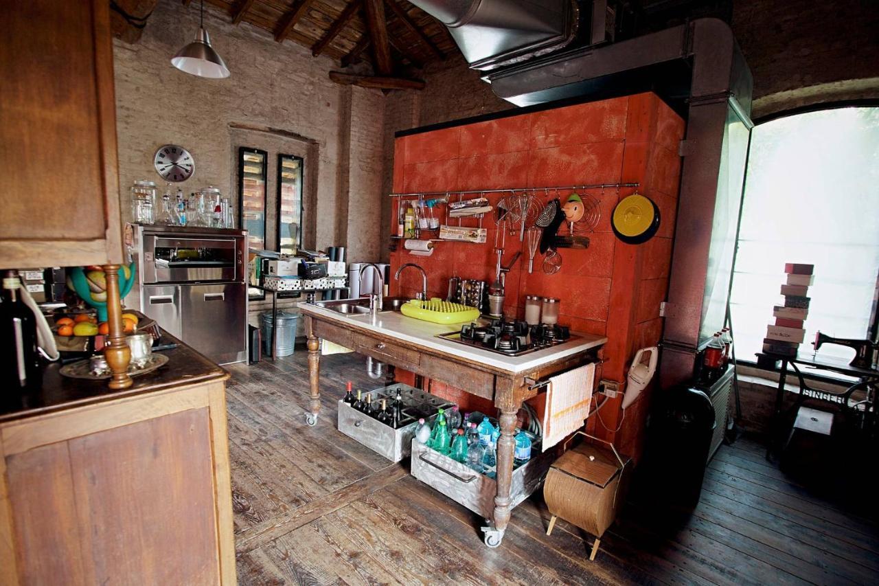 شقة Loft Dellartista. Eclettico, Originale, Unico Ceresara المظهر الخارجي الصورة